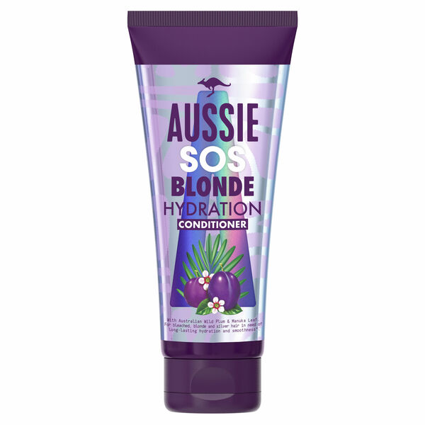 Aussie Veganský hydratační balzám pro blond a stříbrné vlasy SOS 200 ml porovnat ceny