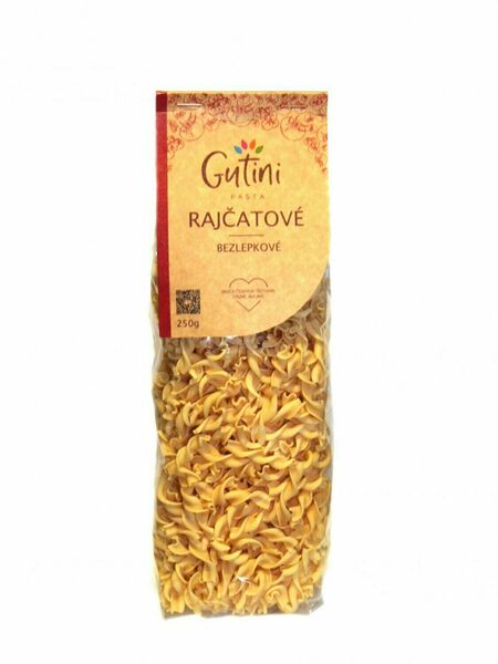 Gutini Rajčatové bezlepkové těstoviny bez kukuřičné mouky 250 g porovnat ceny