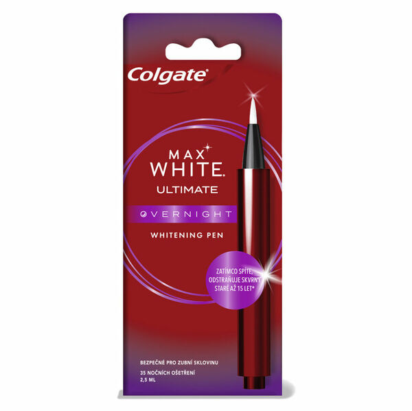 COLGATE Max White Overnight bělicí pero 2,5 ml porovnat ceny