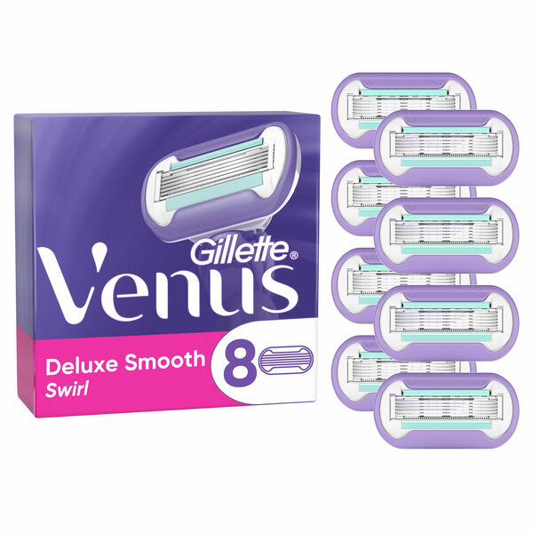 Gillette Swirl Extra Smooth náhradní holicí hlavice 8 ks porovnat ceny