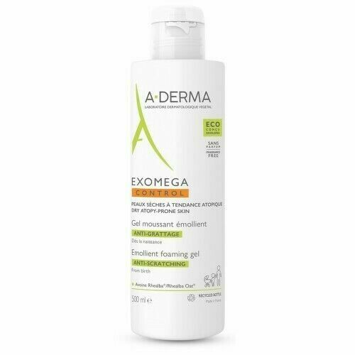 A-DERMA Exomega CONTROL Zvláč.pěnivý gel 500ml porovnat ceny