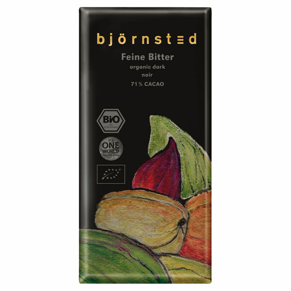 VIVANI Hořká čokoláda 71% björnsted BIO 100 g porovnat ceny