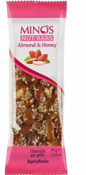 Minos Tyčinka ořísková v medu Mandlová 60g porovnat ceny
