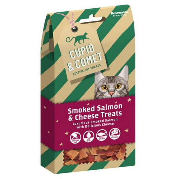 ROSEWOOD Cat snack salmon and cheese pamlsky pro kočky 70 g porovnat ceny