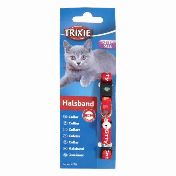 TRIXIE Obojek kočka nylon Kitty Cat 20 cm Mix porovnat ceny