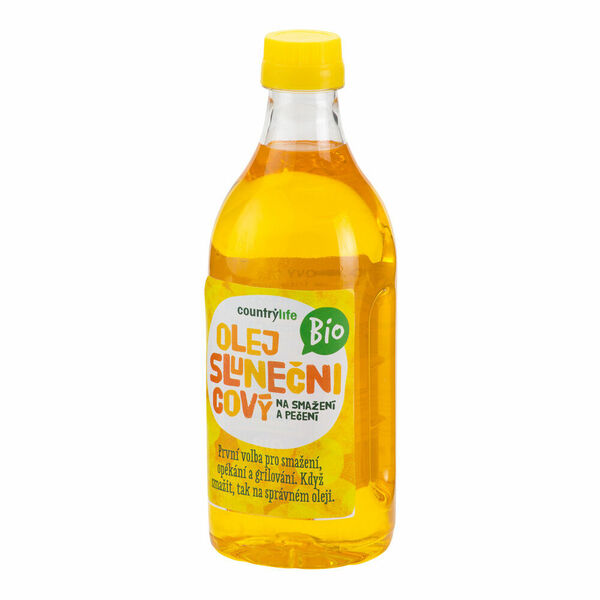 COUNTRY LIFE Olej slunečnicový na smažení a pečení 1 L BIO porovnat ceny