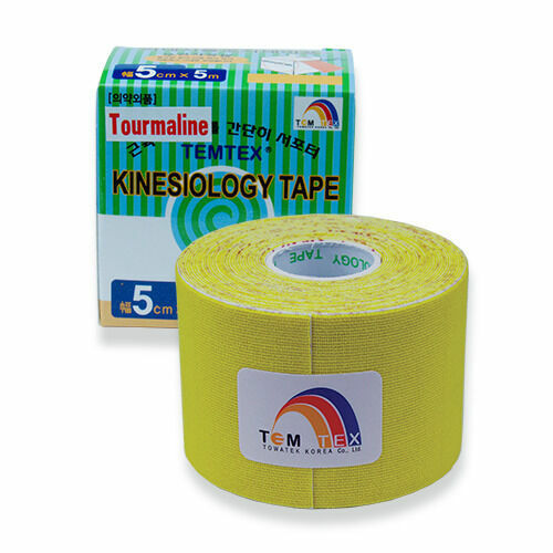 TEMTEX kinesio tape Tourmaline žlutá 5cmx5m porovnat ceny