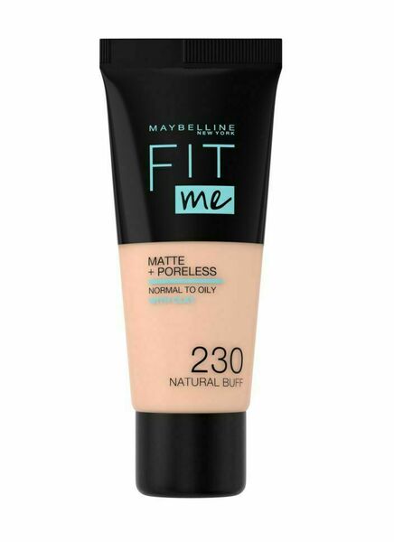 Maybelline Fit me Matte + Poreless odstín 230 Natural Buff make-up 30 ml porovnat ceny
