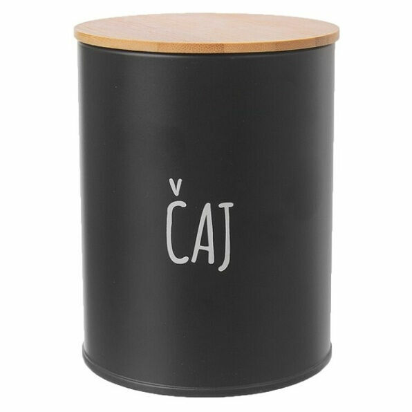 ORION Dóza Čaj plech / bambus Black 1 kus porovnat ceny