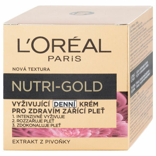L'Oréal Paris  L´Oréal Paris Nutri-Gold denní krém pro zdravě vypadající pleť 50ml porovnat ceny