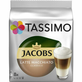 Tassimo kapsle Jacobs Latte Macchiato 8ks porovnat ceny