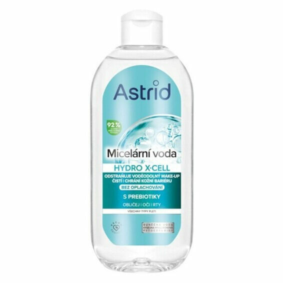 ASTRID Hydro X-Cell Micelární voda s prebiotiky pro všechny typy pleti 400 ml porovnat ceny