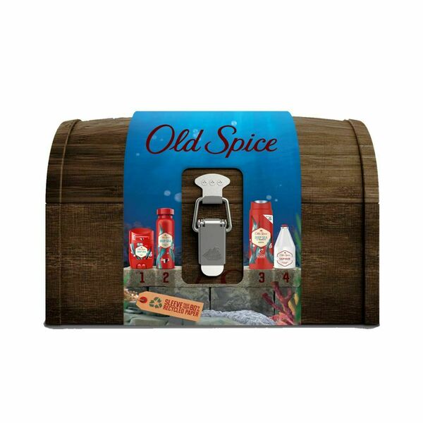 Old Spice Deep Sea Wooden Chest Vánoční dárková sada pro muže 4ks porovnat ceny