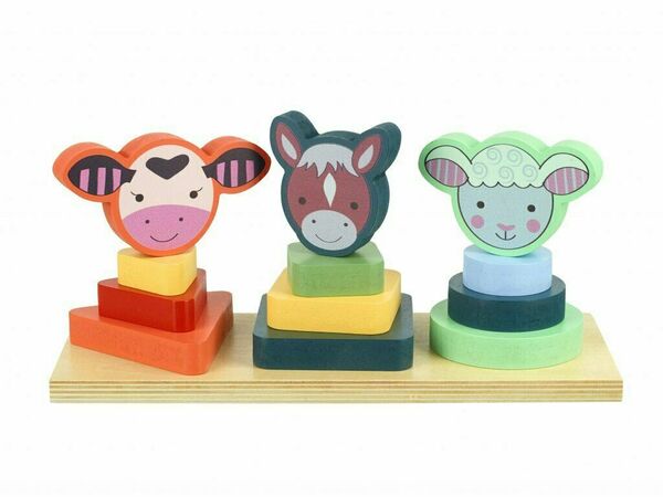 Orange Tree Toys Farma zvířátka tvary porovnat ceny