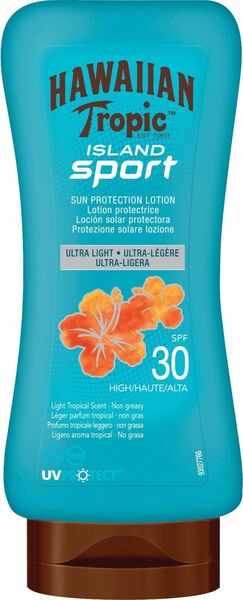 Hawaiian Tropic opalovací mléko SPF 30 Island Sport 180ml porovnat ceny