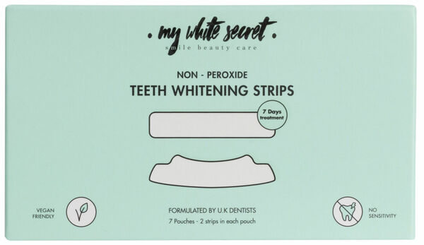 My White Secret Bělící pásky na zuby na 1 týden porovnat ceny