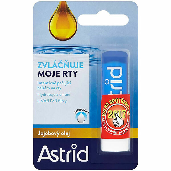 ASTRID Balzám na rty jojobový olej 4,8 g porovnat ceny