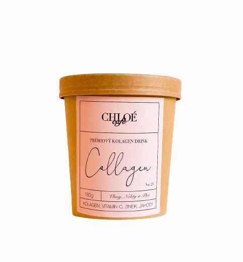 Café Chloé Prémiový Jahodový kolagen 180g porovnat ceny