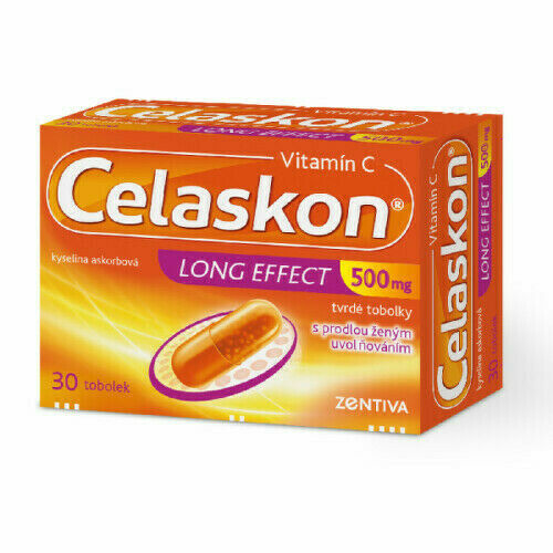 CELASKON LONG EFFECT 500MG tvrdé tobolky s prodlouženým uvolňováním 30 porovnat ceny