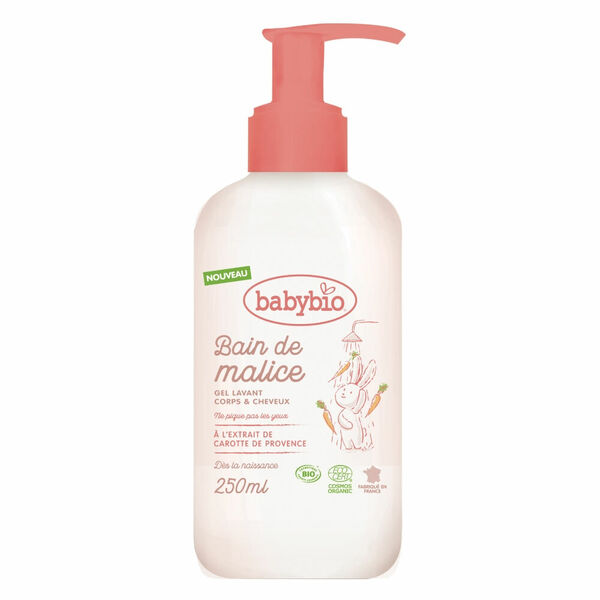 BABYBIO Sprchový gel pro miminka od narození BIO 250 ml porovnat ceny