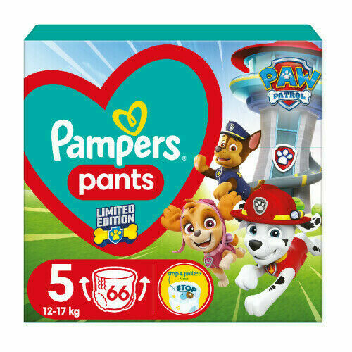Pampers Pants Kalhotkové plenky Giant Box Plus velikost 5 12-17kg 66 ks porovnat ceny