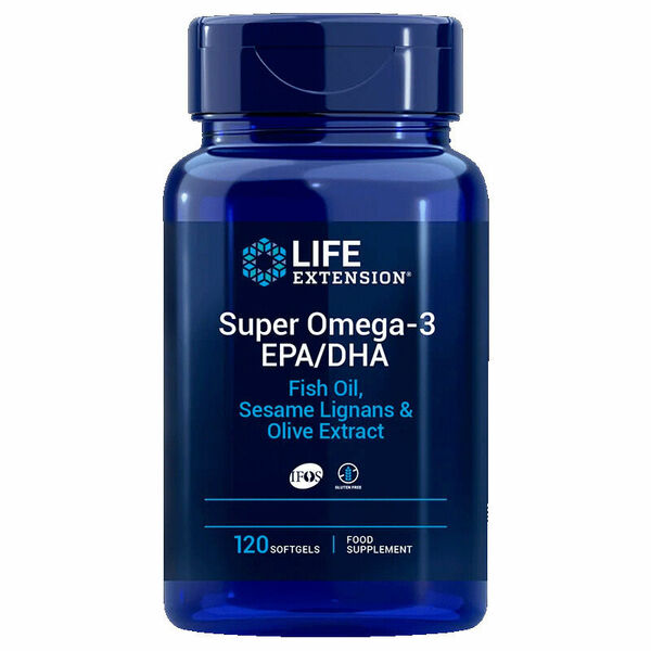 Life Extension Super Omega-3 EPA/DHA with Sesame Lignans & Olive Extract 120 ks porovnat ceny