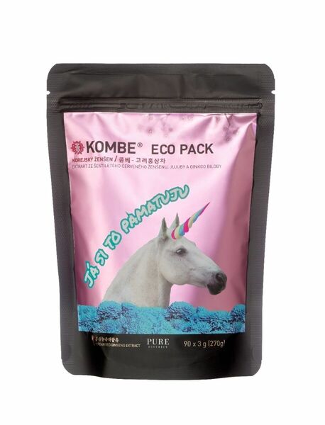 Kombe Korejský ženšen "já si to pamatuju" ECO pack 90x3 g porovnat ceny