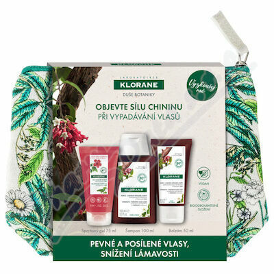 Klorane Travel kit Chinin 3 ks porovnat ceny