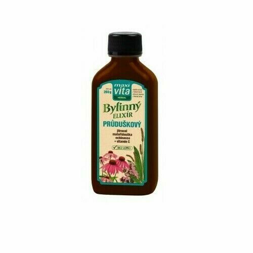 Maxi Vita Herbal Bylinný Elixír Průduškový 200ml porovnat ceny
