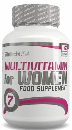 BiotechUSA Multivitamin for Women 60 tbl porovnat ceny
