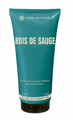 Yves Rocher Sprchový gel na tělo a vlasy Bois De Sauge 200ml porovnat ceny