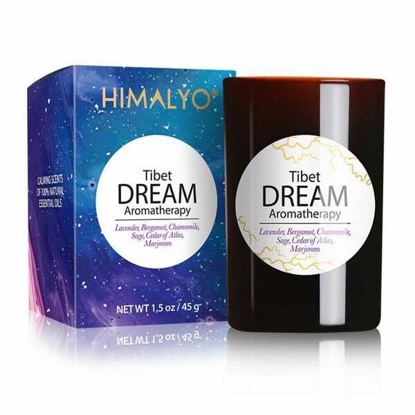 HIMALYO Tibet Aromatherapy Aromaterapeutická svíčka Dream 45 g porovnat ceny