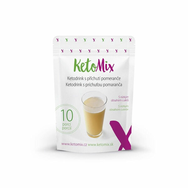 KETOMIX Ketodrink s příchutí pomeranče 10 porcí porovnat ceny