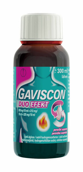 Gaviscon Duo Efekt Suspenze 300 ml porovnat ceny