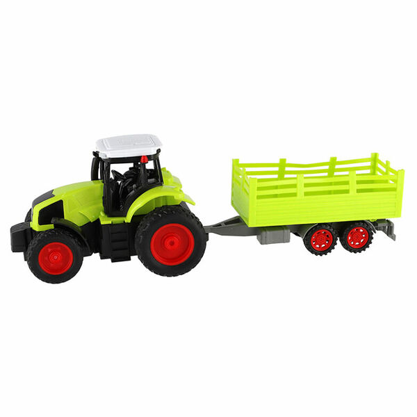 TEDDIES Traktor RC s vlekem 27MHz + dobíjecí pack 38 cm porovnat ceny
