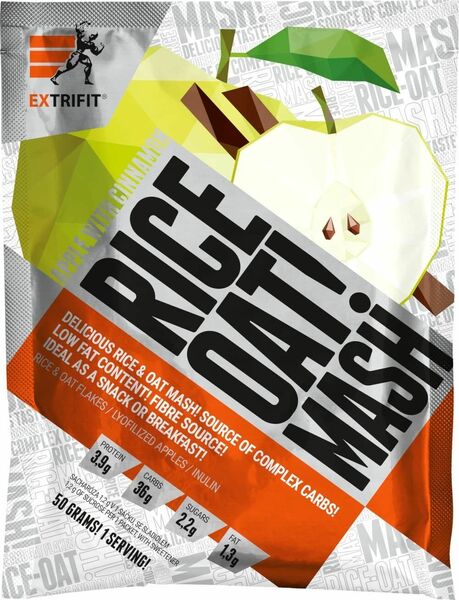 Extrifit Rice Oat Mash jablko/skořice 50g porovnat ceny