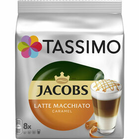Tassimo kapsle Jacobs Latte Macchiato Caramel 8ks porovnat ceny