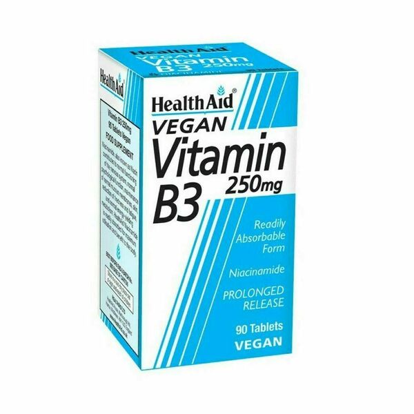 Health Aid Vitamin B3 250 mg 90 tablet porovnat ceny
