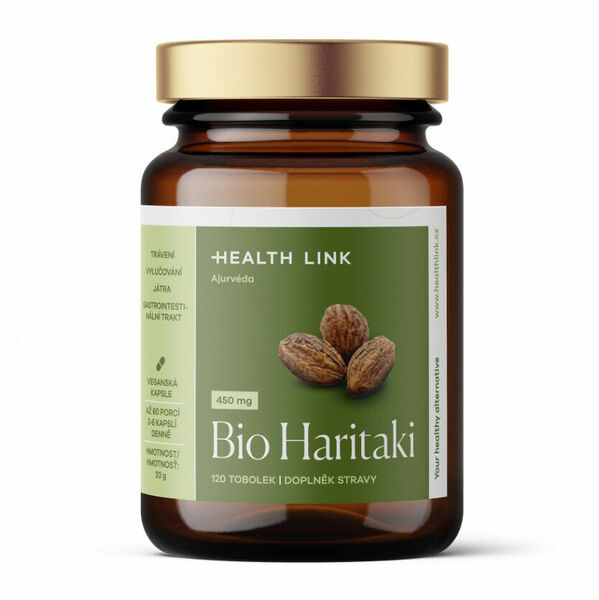 HEALTH LINK Haritaki 450 mg BIO 120 kapslí porovnat ceny