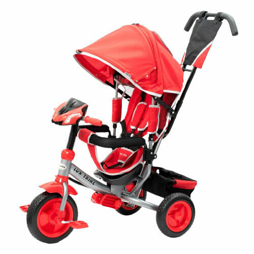 Baby Mix Dětská tříkolka s LED světly Lux Trike červená porovnat ceny