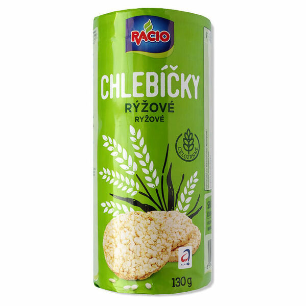 RACIO chlebíčky rýžové 130 g porovnat ceny