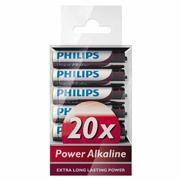 PHILIPS LR03P20T/10 mikrotužkové baterie 20 kusů porovnat ceny