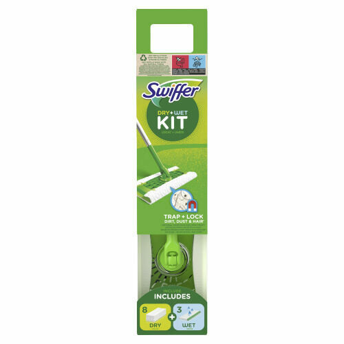 Swiffer Startovací Sada Sweeper s 1 násadou, 8 prachovkami a 3 čisticími ubrousky porovnat ceny