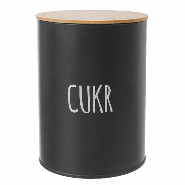 ORION Dóza Cukr plech / bambus Black 1 kus porovnat ceny