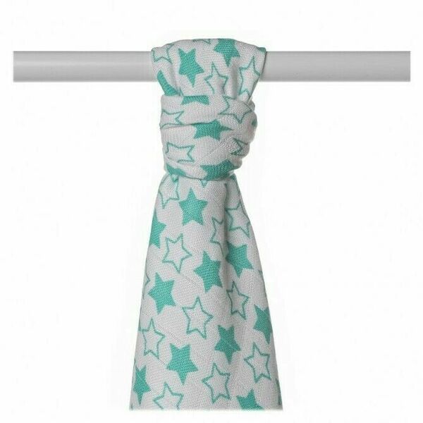 XKKO BMB Bambusová osuška 90x100 Little Stars Turquoise porovnat ceny