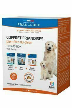 Francodex Pochoutka Box Well-being Pro Psy 3x75g porovnat ceny