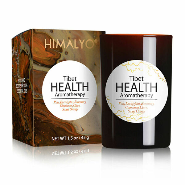 HIMALYO Tibet Aromatherapy Aromaterapeutická svíčka Health 45 g porovnat ceny