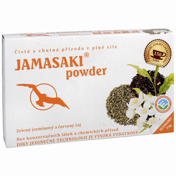 JAMASAKI Powder zelený jasmínový a červený čaj 75 g porovnat ceny
