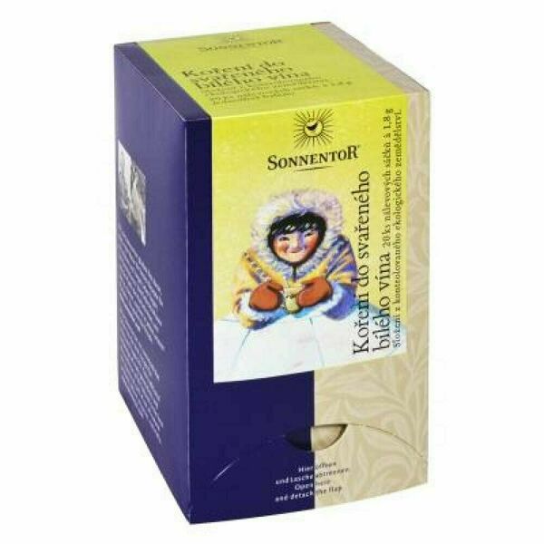 Koření do svařeného bílého vína bio 36 g dvoukomorové porovnat ceny
