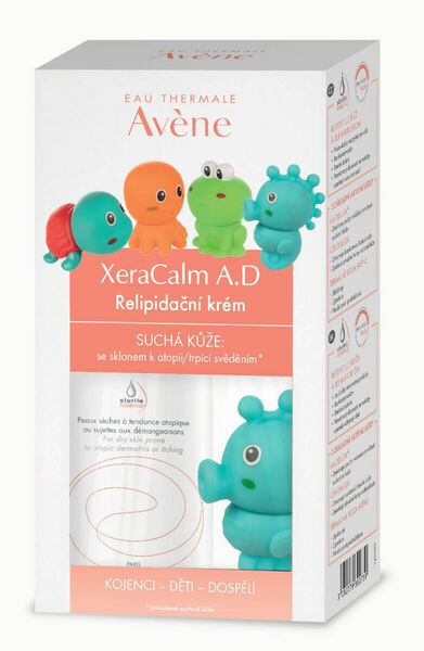 Avene Xeracalm AD XMAS relipidační krém 400 ml + zvířátko porovnání ceny